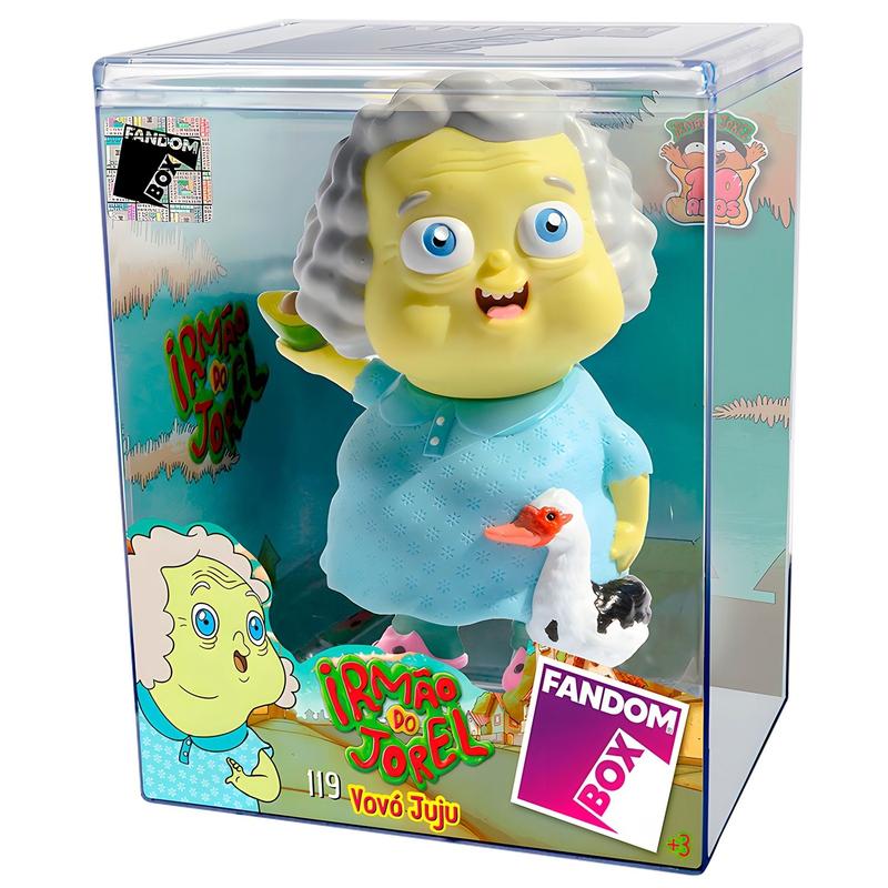 Figura Vovó Juju Irmão Do Jorel Fandom Box Boneco 10 cm Em Vinil